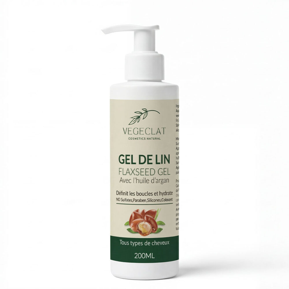 Gel de Lin Vegeclat – Fixation & Définition Naturelle